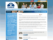 Tablet Screenshot of coasit.org.au